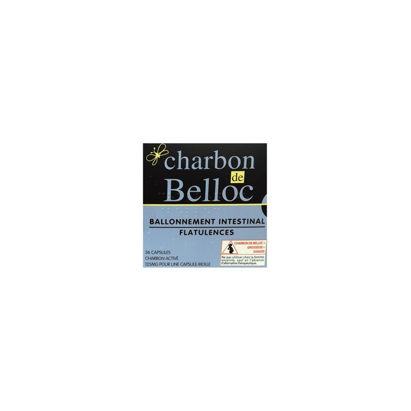 CHARBON DE BELLOC 36 CAPSULES URGO