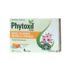 PHYTOXIL GORGE 20 PASTILLES SANOFI