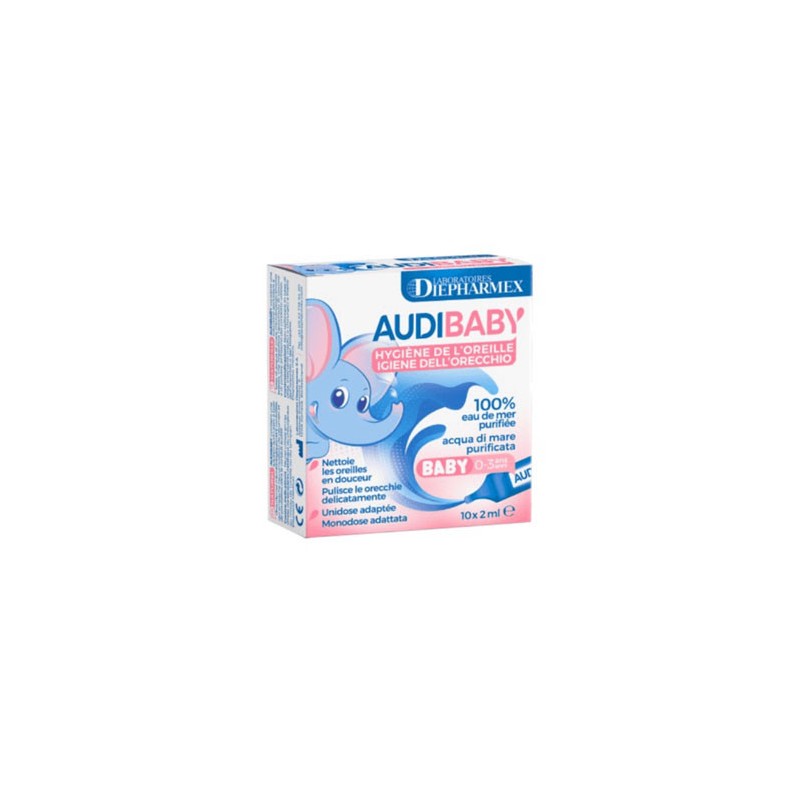 AUDIBABY HYGIENE DE L' OREILLE 10 X 2ML DIEPHARMEX