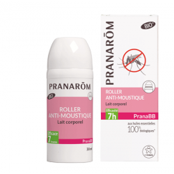 PRANA BB ROLLER ANTIMOUSTIQUE LAIT CORPOREL BIO 30ML PRANAROM