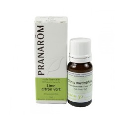 LIME CITRON VERT HUILE ESSENTIELLE BIO 10ML PRANAROM