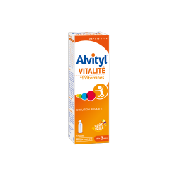 ALVITYL SOLUTION BUVABLE 11 VITAMINES 150ML URGO﻿