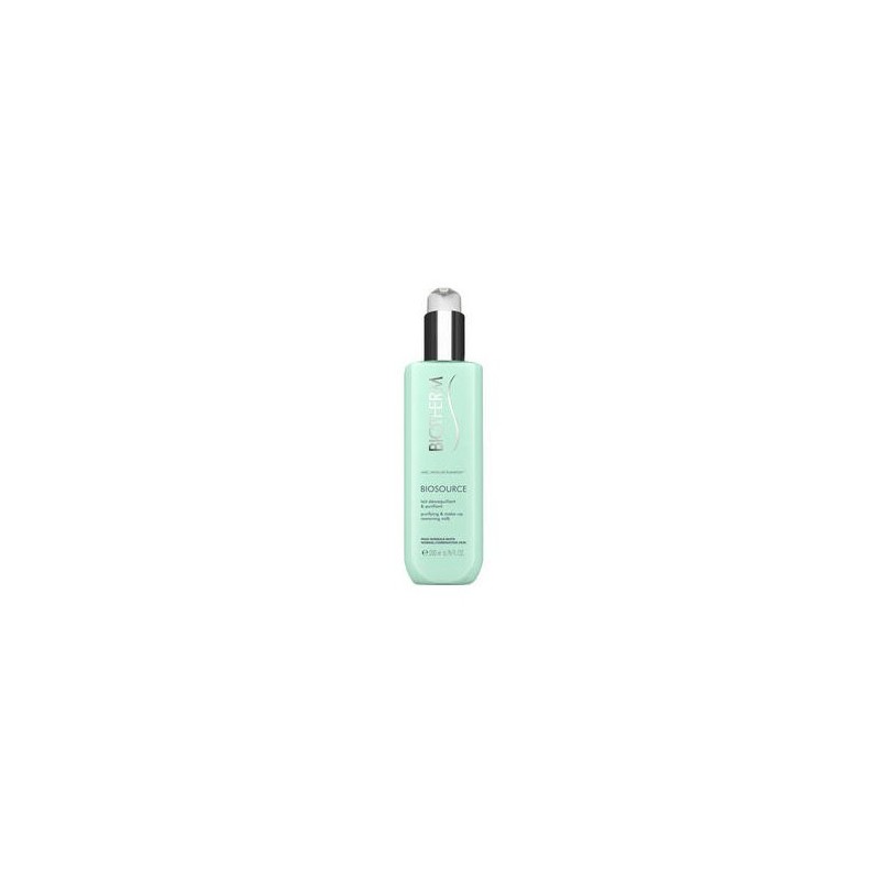BIOSOURCE LAIT DEMAQUILLANT & PURIFIANT PEAUX NORMALES A MIXTES 200 ML BIOTHERM BIOSOURCE LAIT DEMAQUILLANT & PURIFIANT PEAUX NORMALES A MIXTES 200 ML BIOTHERM