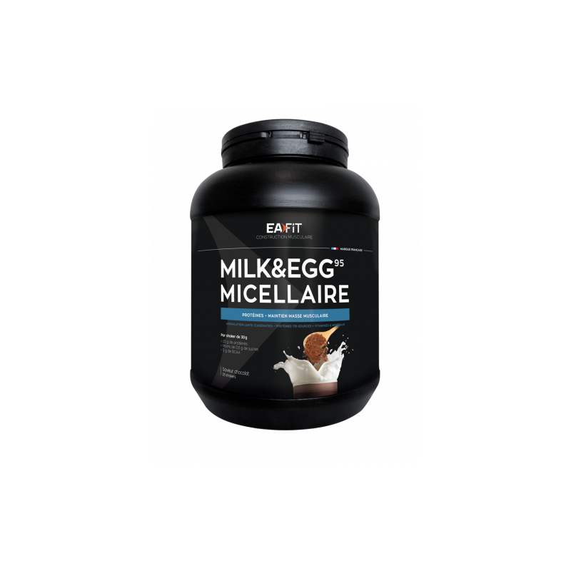 MILK & EGG 95 MICELLAIRE CHOCOLAT 750G EAFIT