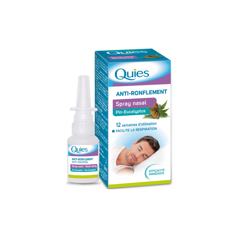 SPRAY NASAL ANTI RONFLEMENT 15ml QUIES SPRAY NASAL ANTI RONFLEMENT 15ml QUIES