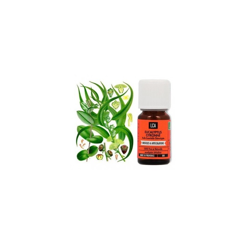 PURESSENTIEL HUILE ESSENTIELLEEUCALYPTUS CITRONNE 10ML