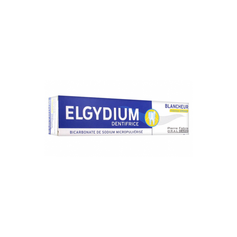 DENTIFRICE BLANCHEUR CITRON 75ML ELGYDIUM