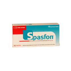 SPASFON 10 SUPPOSITOIRES CEPHALON