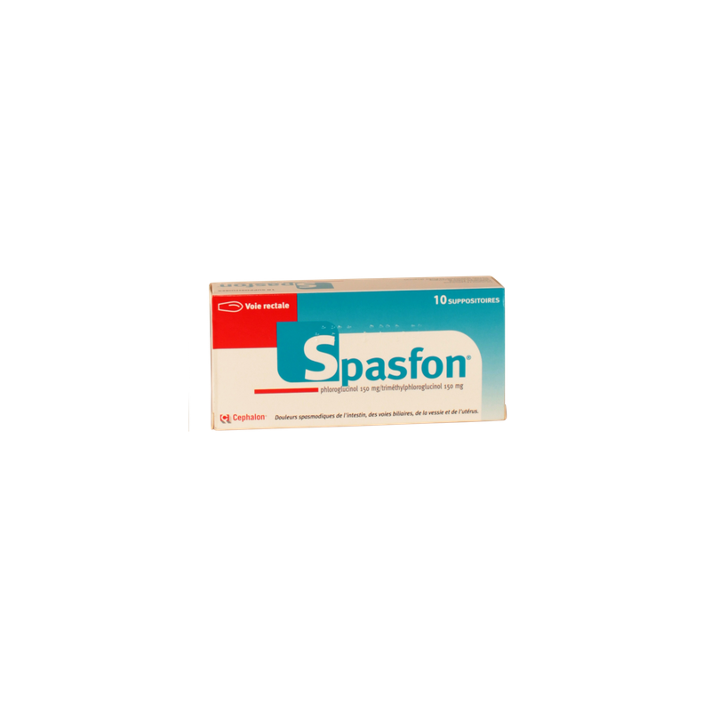 SPASFON 10 SUPPOSITOIRES CEPHALON