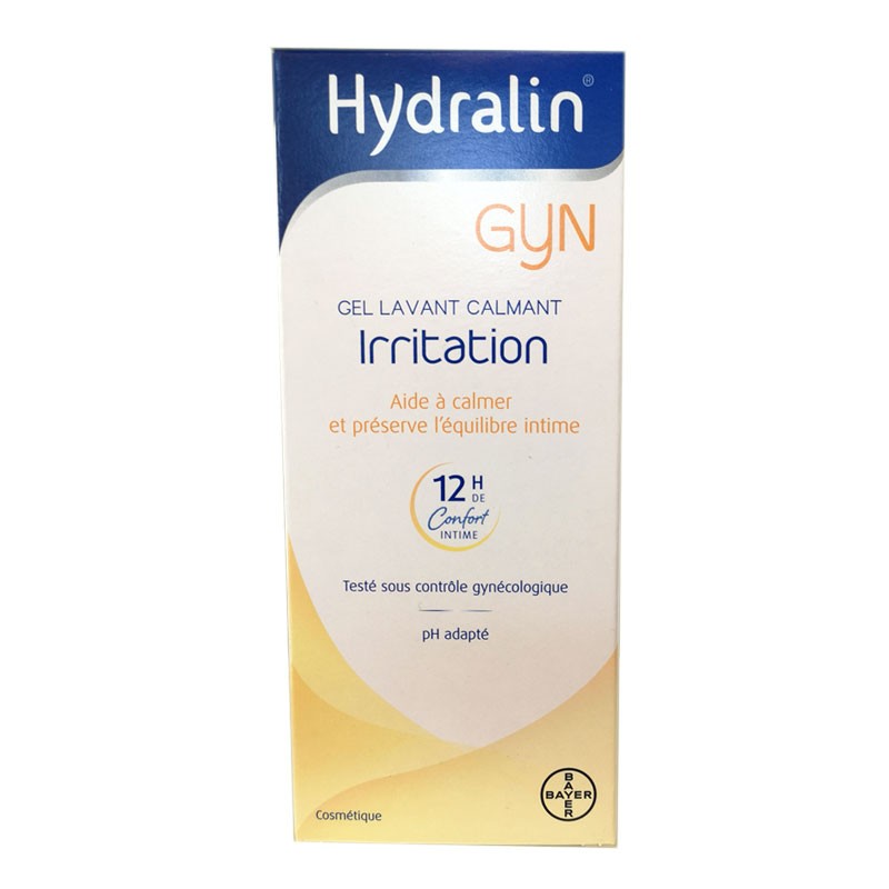 HYDRALIN GYN GEL LAVANT CALMANT IRRITATION 200ML BAYER