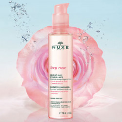 VERY ROSE HUILE DELICATE DEMAQUILLANTE 150ML NUXE