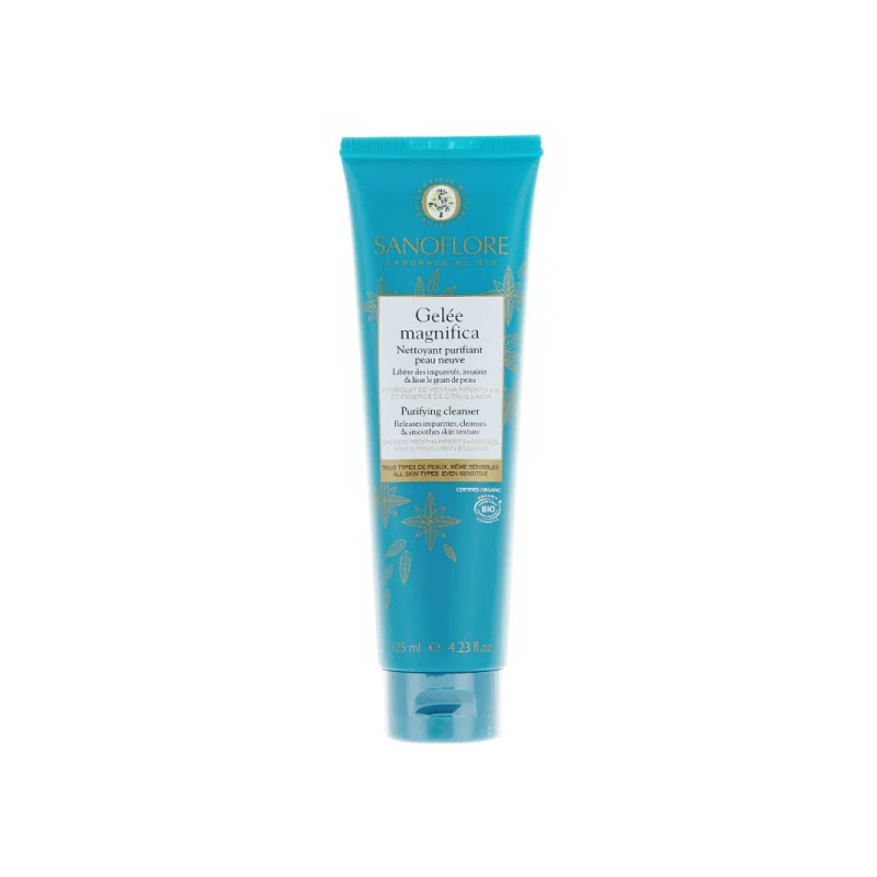 GELÉE MAGNIFICA NETTOYANT PURIFIANT PEAU NEUVE 125ML SANOFLORE