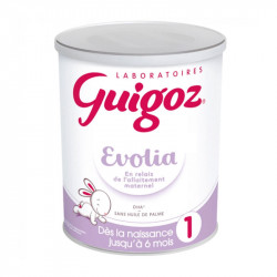 GUIGOZ EVOLIA 1 LAIT 1ER AGE DE 0 A 6 MOIS 800G