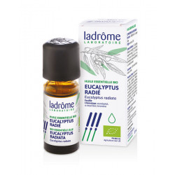 HUILE ESSENTIELLE EUCALYPTUS RADIÉ BIO 10ML LADROME