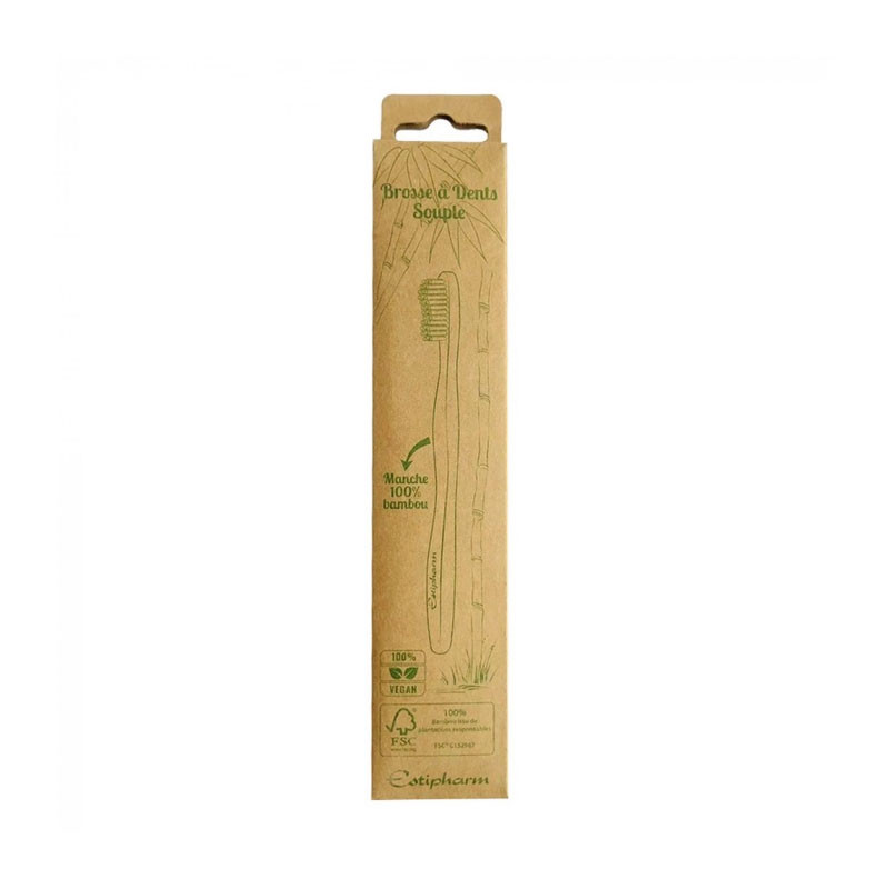 BROSSE A DENTS BAMBOU SOUPLE ESTIPHARM BROSSE A DENTS BAMBOU SOUPLE ESTIPHARM