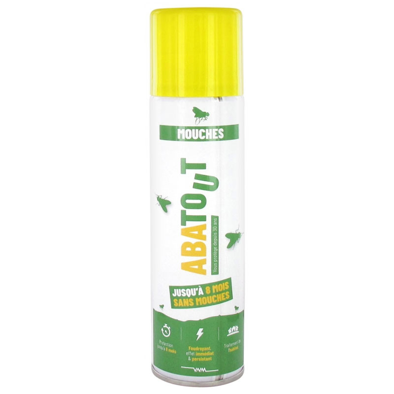 ABATOUT LAQUE ANTI MOUCHES 250 ML ABATOUT LAQUE ANTI MOUCHES 250 ML