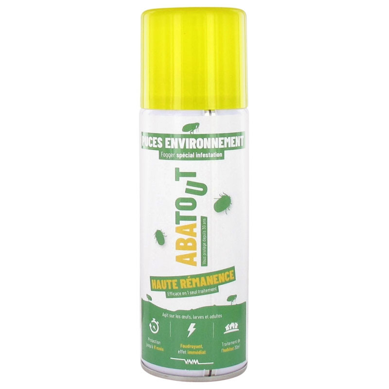 ABATOUT LAQUE ANTI PUCES ENVIRONNEMENT FOGGER 150 ML