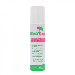 GINKOR SPRAY FRAICHEUR INTENSE JAMBES 125ML TONIPHARM