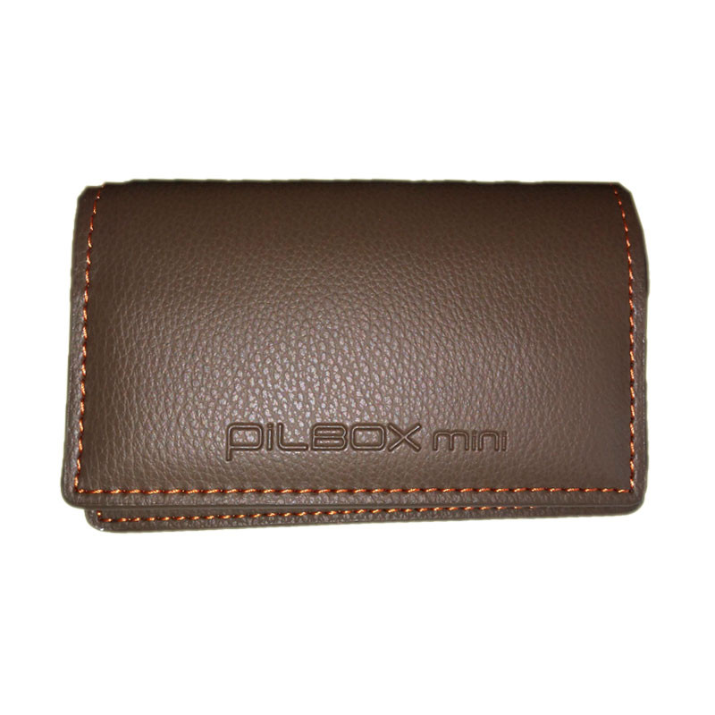 PILBOX MINI PILULIER TROUSSE HEBDOMADAIRE TAUPE PILBOX MINI PILULIER TROUSSE HEBDOMADAIRE TAUPE