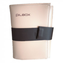 PILBOX MINI PILULIER TROUSSE HEBDOMADAIRE ROSE POUDRÉ