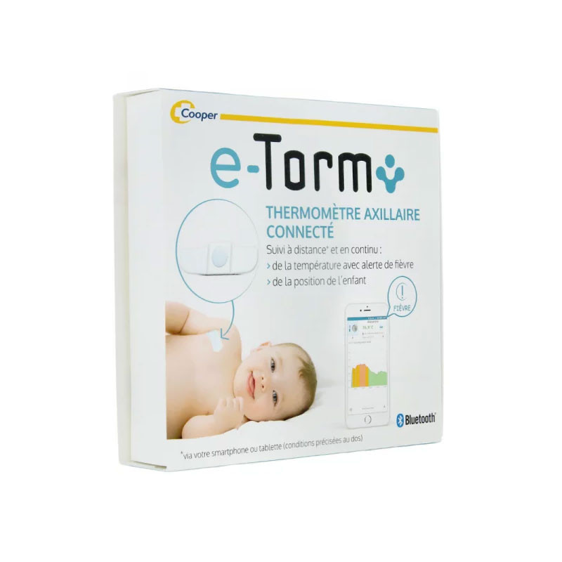 E-TORM THERMOMETRE AXILLAIRE CONNECTE E-TORM THERMOMETRE AXILLAIRE CONNECTE