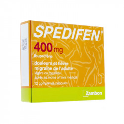 SPEDIFEN 400MG IBUPROFENE 12 COMPRIMES PELLICULES ZAMBON