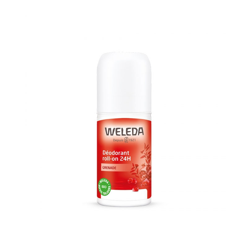 DEODORANT 24H GRENADE  ROLL ON 50ML WELEDA