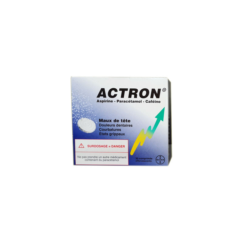 ACTRON EFFERVESCENT 30 COMPRIMES BAYER ACTRON EFFERVESCENT 30 COMPRIMES BAYER