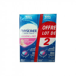 PHYSIOMER BÉBÉ - Spray Nasal Micro-Diffusion - Lot de 2 x 115 ml