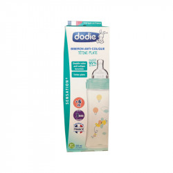 Biberon Anti-Colique Dodie PP 330 ml Toys Vert