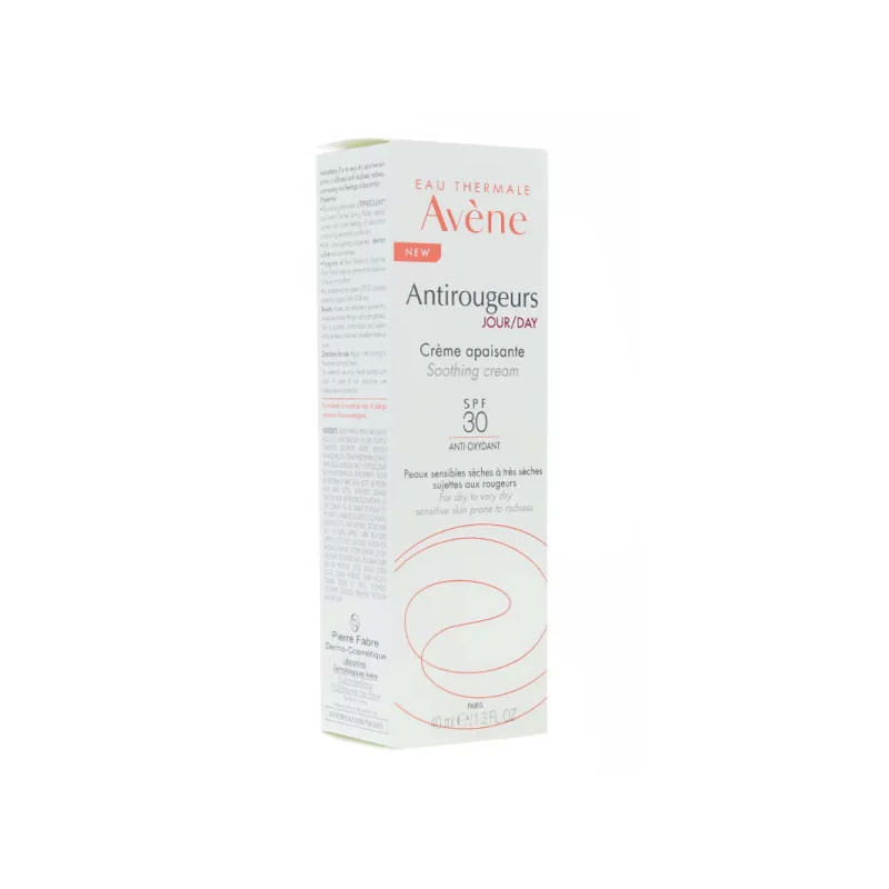 CREME APAISANTE ANTI ROUGEURS JOUR SPF30 40ML AVENE