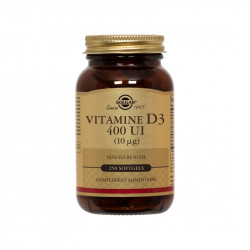 VITAMINE D3 400 UI (10 µg) 60 COMPRIMES SOLGAR