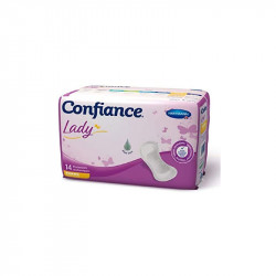 CONFIANCE LADY 14 PROTECTIONS ABSORBANTES TAILLE 5 GOUTTES HARTMANN