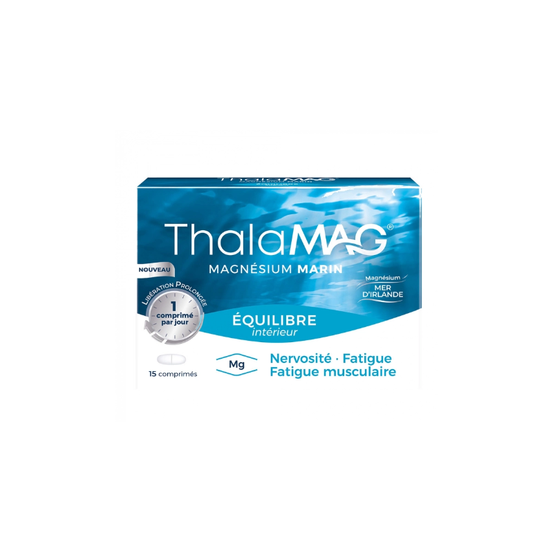 THALAMAG EQUILIBRE INTERIEUR MAGNESIUM MARIN 15 comprimés IPRAD THALAMAG EQUILIBRE INTERIEUR MAGNESIUM MARIN 15 comprimés IPRAD