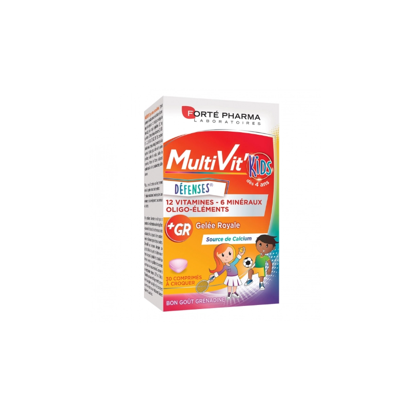 MULTIVIT' KIDS DEFENSES 30 COMPRIMES FORTE PHARMA MULTIVIT' KIDS DEFENSES 30 COMPRIMES FORTE PHARMA
