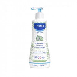 HYDRA BEBE® LAIT CORPS à l' AVOCAT BIO 500ML MUSTELA