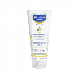 LAIT NOURRISSANT AU COLD CREAM CORPS CIRE ABEILLE BIO 200ML MUSTELA