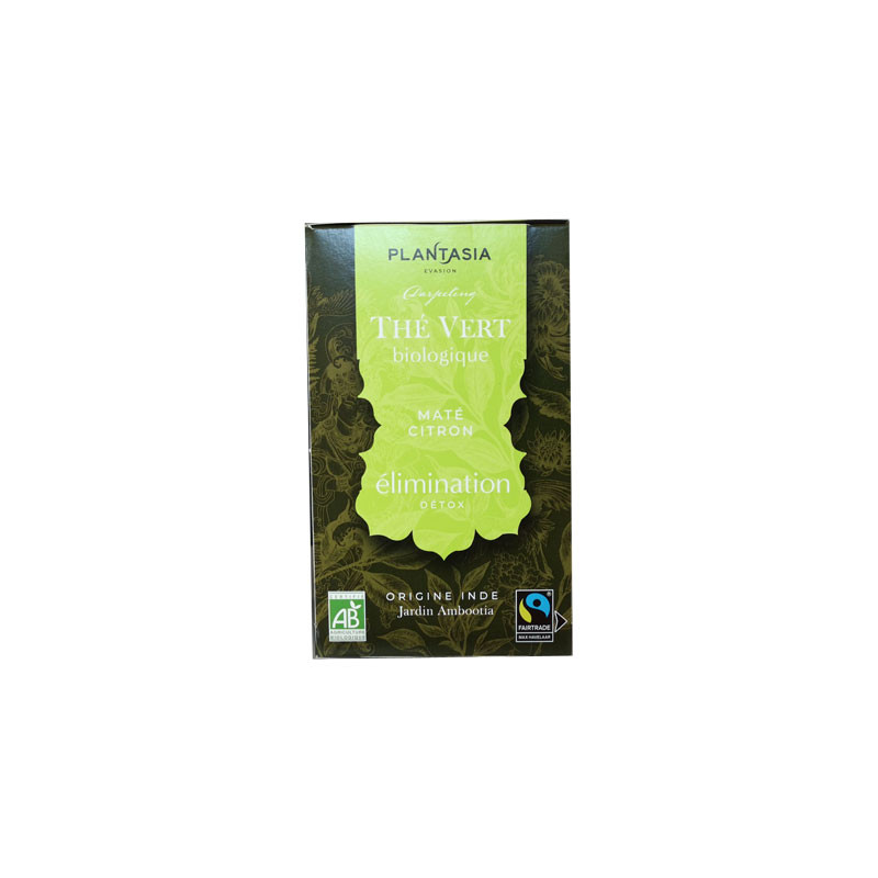 ELIMINATION THE VERT BIO 18 SACHETS PLANTASIA