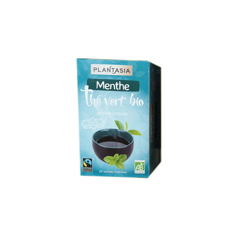 THE VERT MENTHE BIO 20 SACHETS PLANTASIA