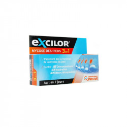 EXCILOR MYCOSE DES PIEDS 3 EN 1-15ML