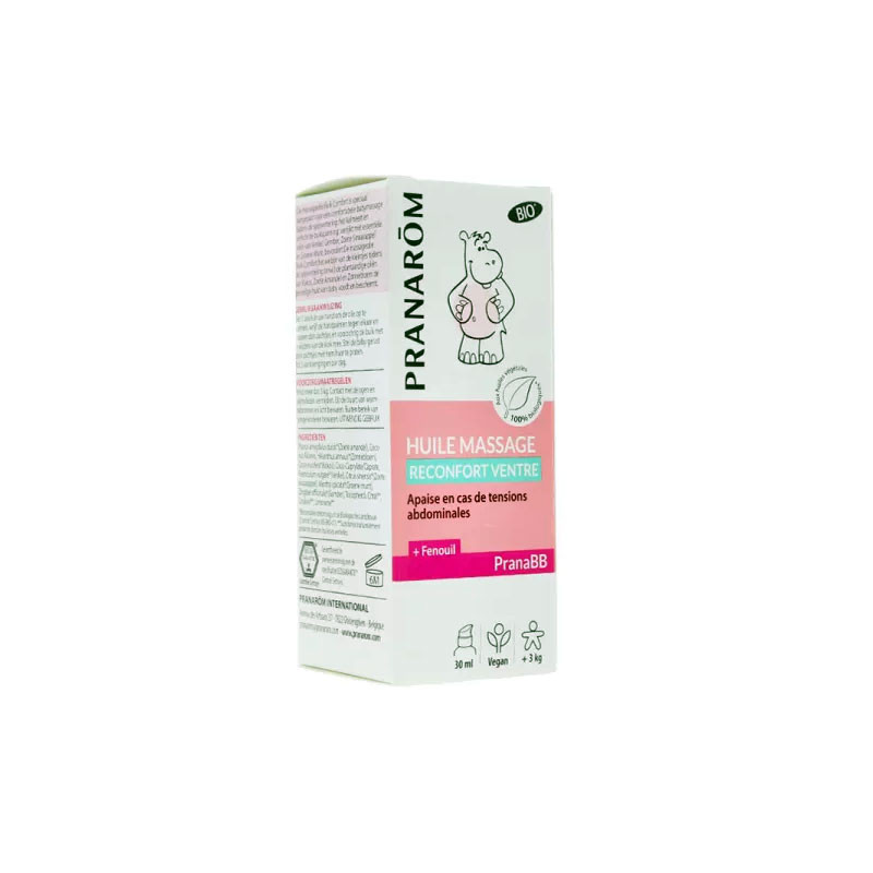 PRANABB BIO HUILE MASSAGE RÉCONFORT VENTRE FENOUIL 30ML PRANAROM PRANABB BIO HUILE MASSAGE RÉCONFORT VENTRE FENOUIL 30ML PRANAROM