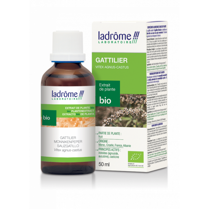 EXTRAIT DE GATTILIER BIO 50ML LADROME EXTRAIT DE GATTILIER BIO 50ML LADROME