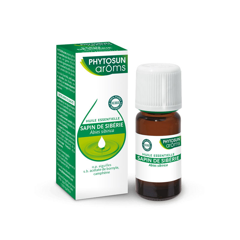 HUILE ESSENTIELLE DE SAPIN DE SIBÉRIE BIO 10ML PHYTOSUN AROMS HUILE ESSENTIELLE DE SAPIN DE SIBÉRIE BIO 10ML PHYTOSUN AROMS