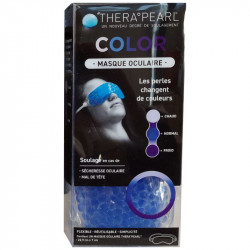 THERA PEARL COLOR POCHE THERMIQUE MASQUE OCULAIRE CHAUD-FROID