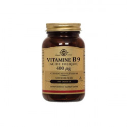 VITAMINE B9 400µg - 100 comprimés SOLGAR