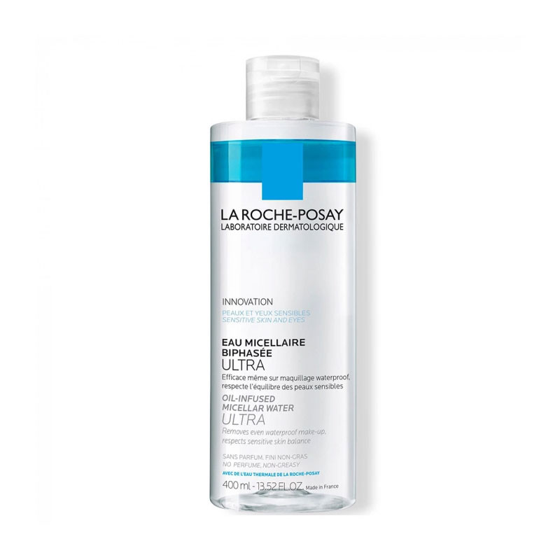 EAU MICELLAIRE BIPHASE ULTRA 400ML LA ROCHE POSAY