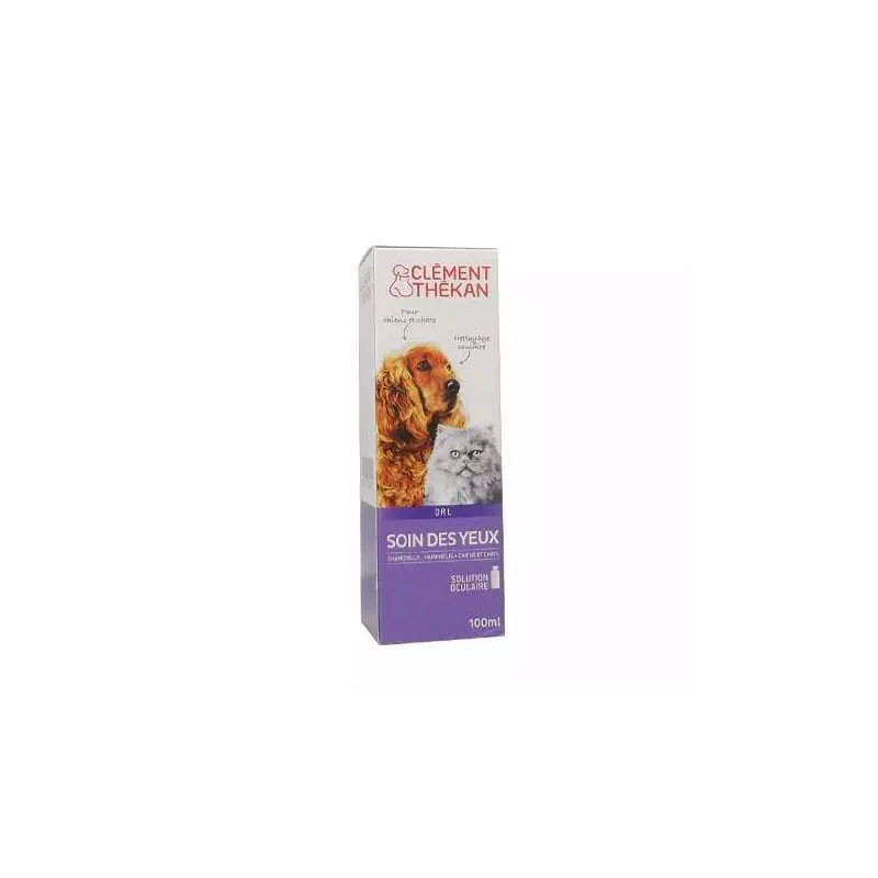 SOIN DES YEUX CHIENS CHATS 100 ML CLEMENT THEKAN