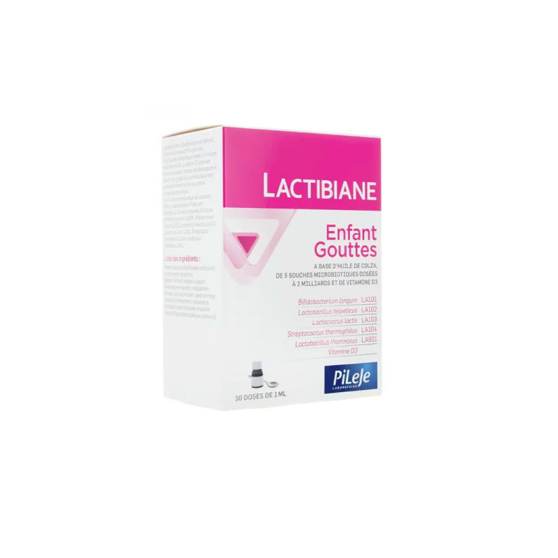 LACTIBIANE ENFANT GOUTTES 30 doses de 1 ml PILEJE