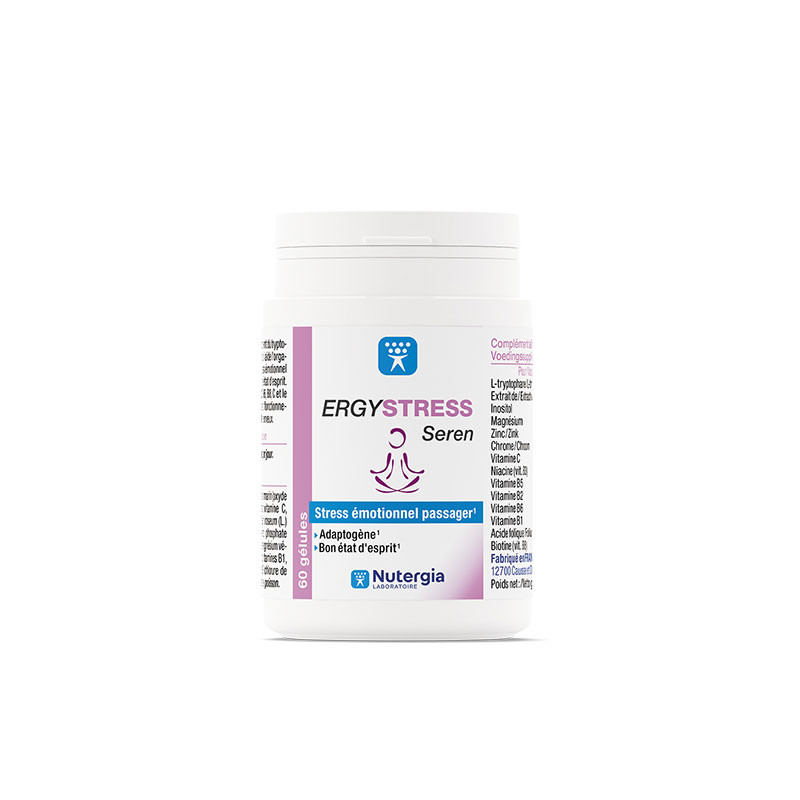 ERGYSTRESS SEREN 60 GÉLULES NUTERGIA ERGYSTRESS SEREN 60 GÉLULES NUTERGIA