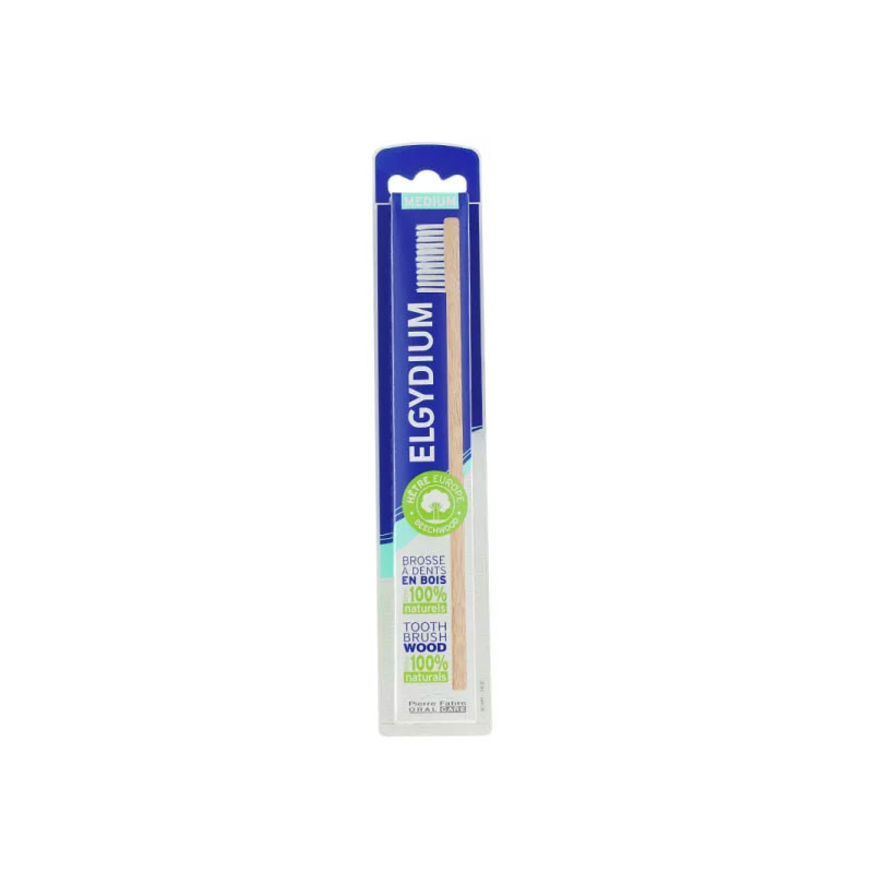 ELGYDIUM BROSSE A DENTS BOIS MEDIUM ELGYDIUM BROSSE A DENTS BOIS MEDIUM